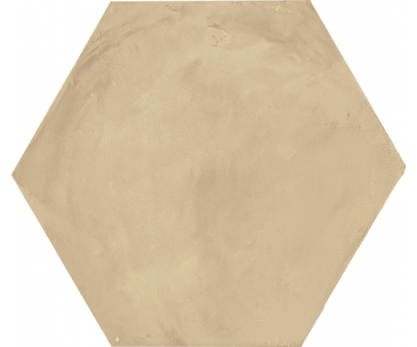 Retro dlažba Marca Corona Terra.Art Crema Esagono 25x21,6 - béžová