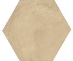 Marca Corona Terra.Art Crema Esagono 25x21,6