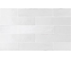 Equipe Tribeca Gypsum White 6x24,6 Brillo