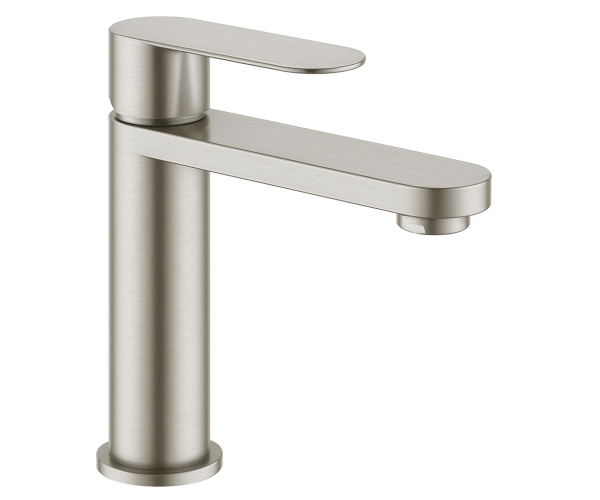Umyvadlová baterie bez výpusti RIO INOX Nikl - kartáčovaná 3/8" RI128.0IN