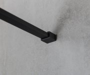 Gelco Vario Black Jednodílná Sprchová Zástěna Do Prostoru, Sklo Nordic, 1100 Mm