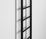 Sapho Dina Otopné Těleso 350x1680mm, černá Mat