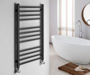 Sapho Metro Otopné Těleso 450x890 Mm, černá Mat