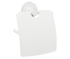 Sapho X-round White Držák Toaletního Papíru S Krytem, Bílá Mat