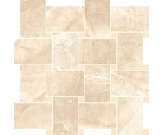 Cerdomus Pulpis Constrasti Beige Sat. con Tozz. Oro 30x30