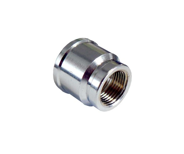 Nátrubek Redukovaný Vnitřní Závity - Chrom - 1/2" X 3/8"