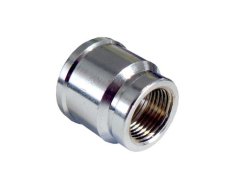 Nátrubek Redukovaný Vnitřní Závity - Chrom - 1/2" X 3/8"