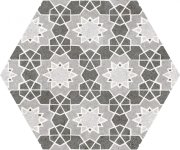 Retro dlažba Codicer Vintage Hex Mix 22x25