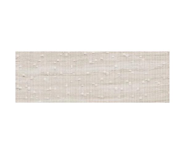 Dlažba jako kámen Coem Flow Pleated White 60x120 Nat. Rett. - béžová
