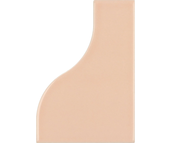 Retro dekor Equipe Curve Pink 8,3x12 - růžová