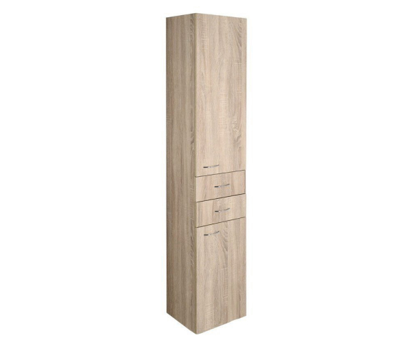 Aqualine Zoja/keramia Fresh Skříňka Vysoká 35x184x29cm, Dub Platin