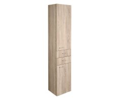 Aqualine Zoja/keramia Fresh Skříňka Vysoká 35x184x29cm, Dub Platin