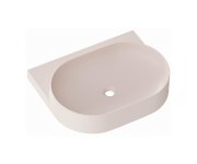 Umyvadlo Yard 60 bez otvoru - Umyvadlo Yard 60, bez otvoru pro baterii, bez přepadu, Alabaster Pink XJX0G060000
