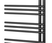 Aqualine Poseidon Otopné Těleso 450x1540mm, černá Mat