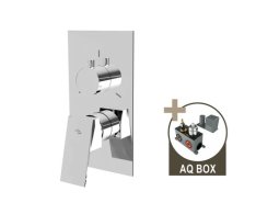 Cinque, Podomítková Sprchová Baterie Pro 3 Odběrná Místa, S Aq-boxem A Keramickým P