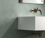 Dlažba jako beton Sant Agostino Insideart Color Aloe 60x120 Soft - zelená