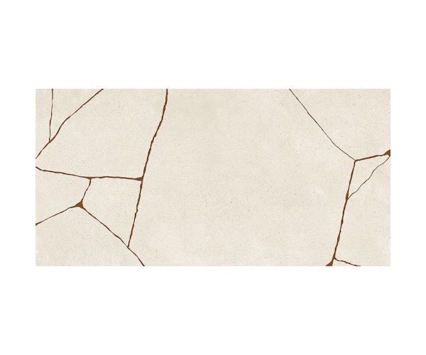 Dlažba jako beton Fioranese Kintsugi Moonlight HIBI 60,4x120,8 Nat. Rett. - béžová