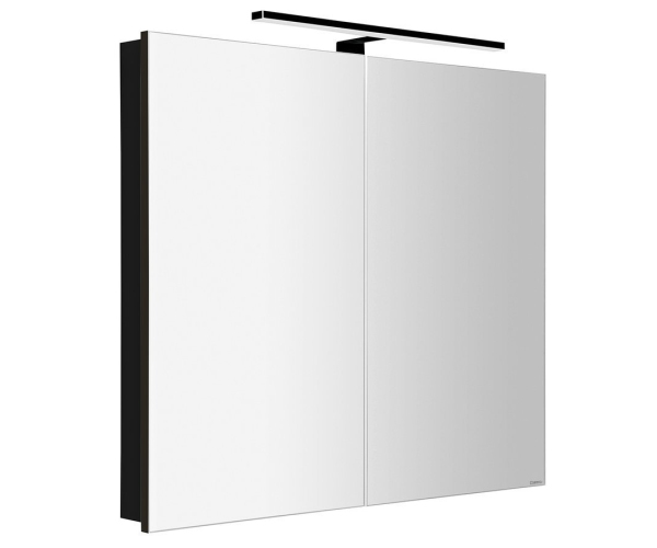 Sapho Greta Galerka S Led Osvětlením, 81x70x14cm, černá Mat