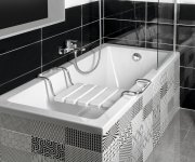 Aqualine Doubrava Obdélníková Vana 160x70x42cm, Bílá