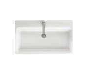 Umyvadlo Comfort - Umyvadlo Comfort 80, s otvorem pro baterii, bez přepadu, bílá XJX01280001