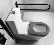 Sapho Medic Wc Kombi, Zvýšený Sedák, Rimless, Spodní/zadní Odpad, Bílá