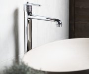 Sapho Bebé Stojánková Umyvadlová Baterie Vysoká, Prodloužená Hubice, Chrom