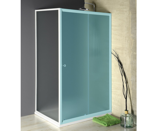 Aqualine Amadeo Boční Stěna 800 Mm, Sklo Brick