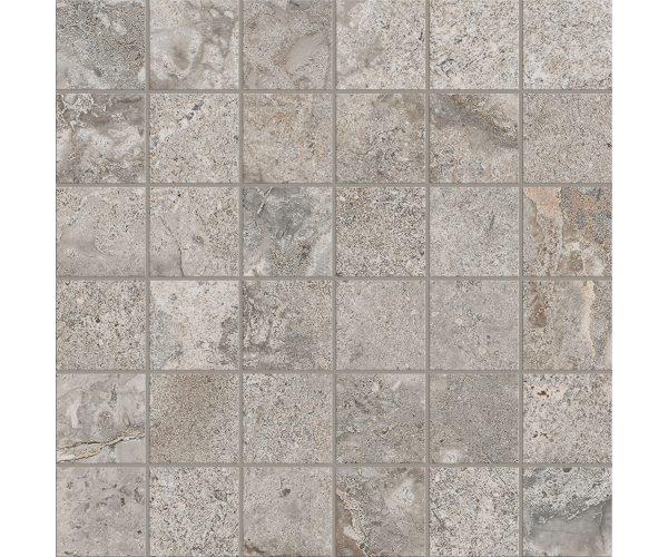 Mozaika Ascot Stone Valley MOSAICO MIX Cenere 30x30 Nat. MIX - šedá