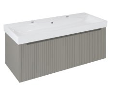 Sapho Nelio Strip Umyvadlová Skříňka 116,5x44x49cm, 1x Zásuvka, Agila