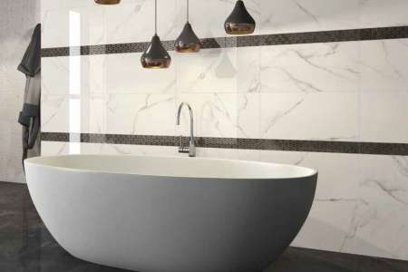 ABK Sensi statuario white LUX a Chains Oro Pietra Grey