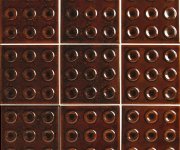 Retro obklad Ape Genuine Acrux Garnet 10X10 - hnědá