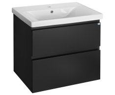 Aqualine Altair Umyvadlová Skříňka 67x60x45cm, černá Mat