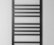 Sapho Metro Otopné Těleso 500x1200 Mm, černá Mat