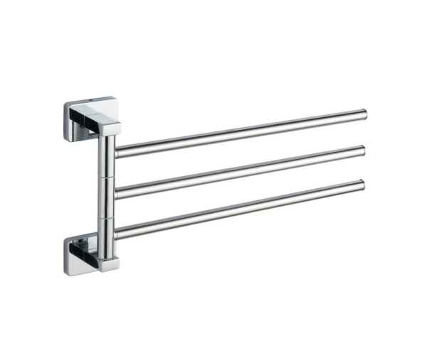 Aqualine Apollo Trojitý Držák Ručníků 350mm, Chrom