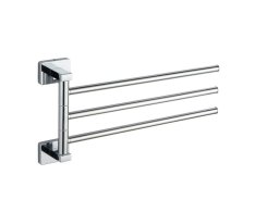 Aqualine Apollo Trojitý Držák Ručníků 350mm, Chrom