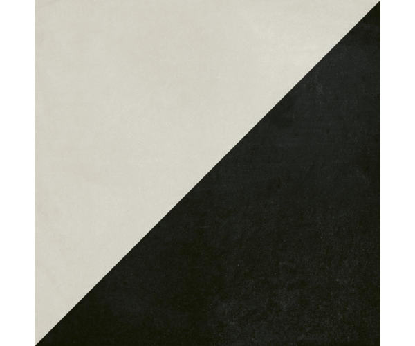 Vzorovaná dlažba 41zero42 Futura Half Black 15x15