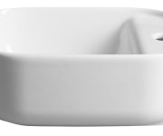 Cerastyle Manaki Keramické Umývátko 42x28cm, Bílá
