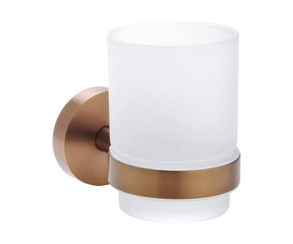 Sapho X-round Copper Sklenka, Mléčné Sklo, Měď Mat