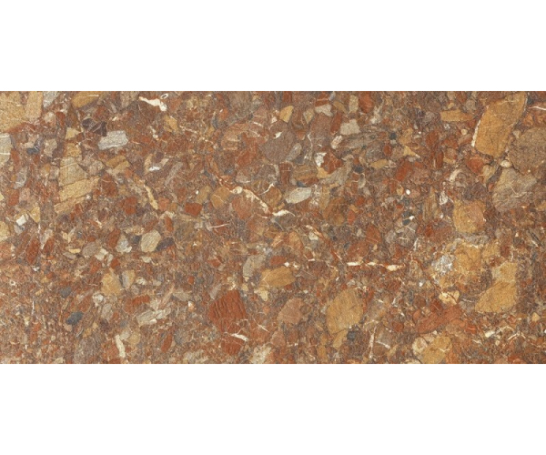 Dlažba jako kámen Del Conca Stone Edition HSE6 Venice Red  60x120 Nat. Rett. - hnědá