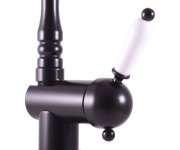 Umyvadlová/dřezová baterie bez výpusti LABE Černá - matná 1/2" L508.5/8CMAT