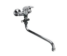 Vanová Stěnová Baterie Do Bytového Jádra S Kulatým Ramínkem, Rozteč 100 Mm, Klik-k