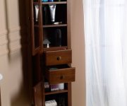 Sapho Retro Skříňka Vysoká 40x170x36cm, Buk, Levá