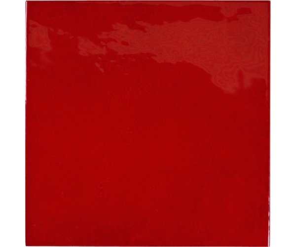 Obklad Equipe Village Volcanic Red 13,2x13,2 - červená