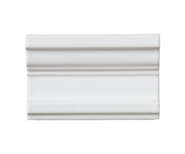 Retro obklad Grazia Essenze Capitello Ice 7,5x13 Luc. - bílá