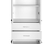 Aqualine Zoja/keramia Fresh Skříňka Vysoká Se Zásuvkami 50x184x29cm, Bílá