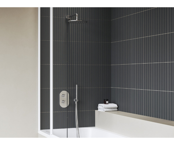 Termostatická podomítková baterie Chrome II CR II 067.00, třícestná s přepínačem,