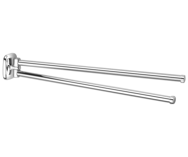 Aqualine Rumba Dvojitý Držák Ručníků Otočný 450mm, Chrom