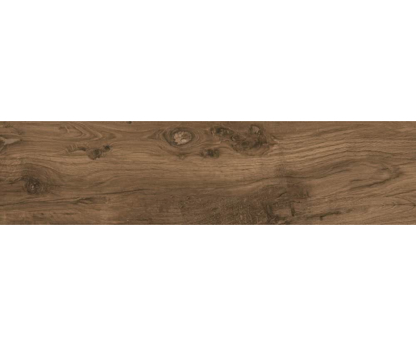 Protiskluzná dlažba jako dřevo Castelvetro Woodland Cherry 20x80 Rett. Grip. - hnědá