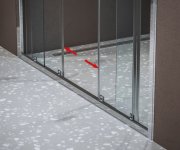 Sprchové dveře Blix II NBLDP4 - NBLDP4 120, lesk+transparent 0YMG0C00Z1