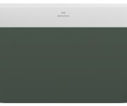 Vana Freedom Wall II Tec - Vana Freedom Wall II Tec 170x87, volně stojící, Grey Green/bílá, krytka odtoku bílá/černá/chrom CC71200000